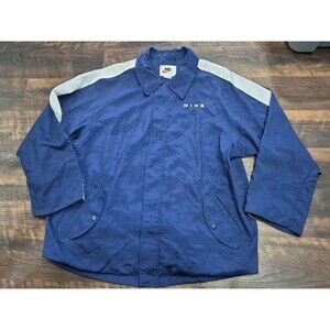 Nike Vintage 80s 90s  Embroidered Swoosh Bomber Jacket Size X-Large